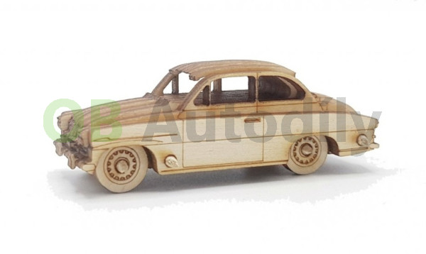 DŘEVĚNÁ STAVEBNICE (CZ) - 1:64 - ŠKODA OCTAVIA SUPER (1959)