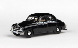 ŠKODA 1201 SEDAN (1956) - 1:43 - ABREX - TAXI - Černý