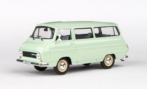 ŠKODA 1203 MIKROBUS (1974) - 1:43 - ABREX - Zelená Světlá