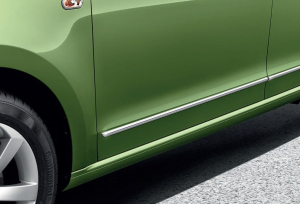 Škoda Citigo-Boční chromové ochranné lišty original - 3 dveře