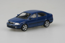 ŠKODA OCTAVIA II SEDAN (2004) - 1:43 - ABREX - Modrá Dynamic Uni