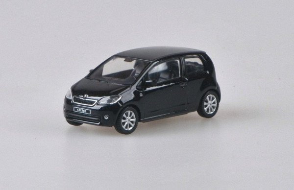 ŠKODA CITIGO (2011) - 1:43 - ABREX (3 dveře) - Černá Deep Metalíza