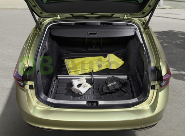 Škoda Superb IV combi-Plastová vana do kufru (zvýšená podlaha) original