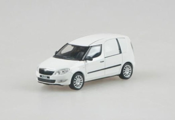 ŠKODA ROOMSTER PRAKTIK facelift (2010) - 1:43 - ABREX - Bílá Candi