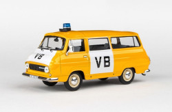 ŠKODA 1203 MIKROBUS (1974) - ABREX - 1:43 - VEŘEJNÁ BEZPEČNOST - žlutá