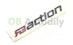 Škoda Fabia II-Boční nápis REACTION original