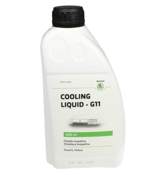 Chladící kapalina G11 Škoda Cooling Liquid original - 1 litr