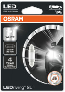 LED sufitka OSRAM 12V SV8,5-8 10 x 36 mm W5W 6000K - 1 ks