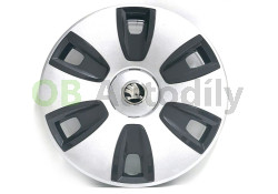 Škoda Fabia III, Rapid-Ozdobný kryt kola 6,0Jx15 original - 1 ks