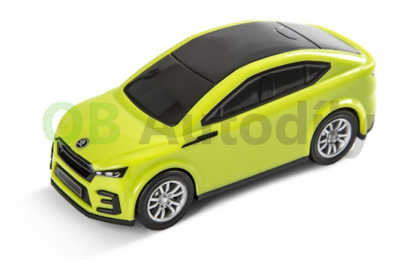 OŘEZÁVÁTKO ŠKODA ENYAQ COUPÉ RS original - mamba green