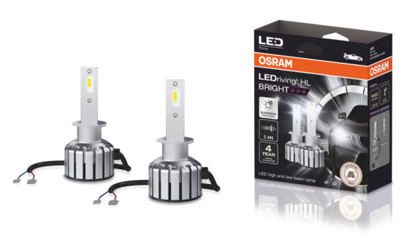 LED žárovka OSRAM H1 LEDriving HL BRIGHT 12V 6.000 K. - 2 ks