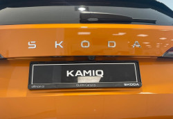Zadní středový nápis ŠKODA (2024) original - chromový