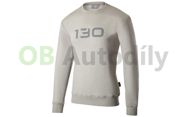 Mikina ŠKODA 130 let šedá unisex original, M
