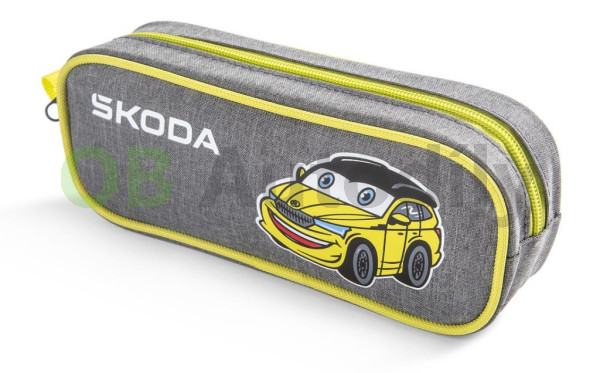 DĚTSKÝ PENÁL ŠKODA original - šedý