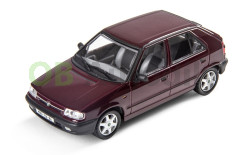 ŠKODA FELICIA (1994) - 1:43 - ABREX - Vínová Solitaire Metalíza