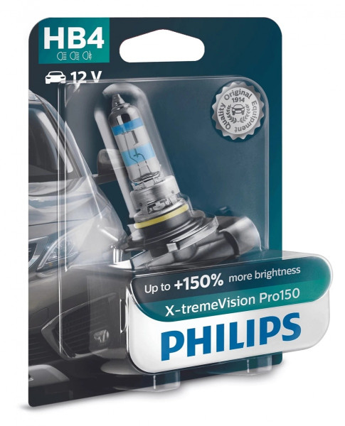 Autožárovka HB4 12V 51W P22d X-tremeVision Pro150 - Philips