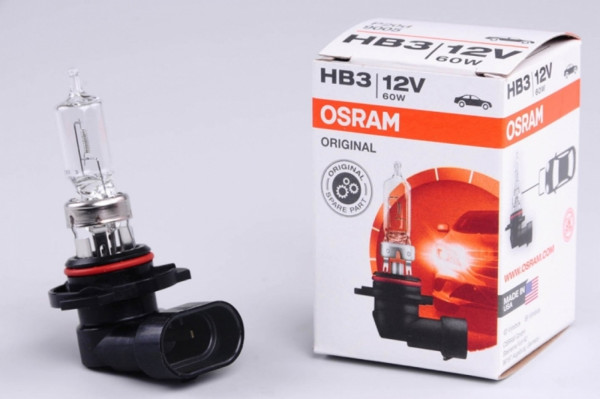 Autožárovka HB3 12V 60W P20d 9005 - Osram