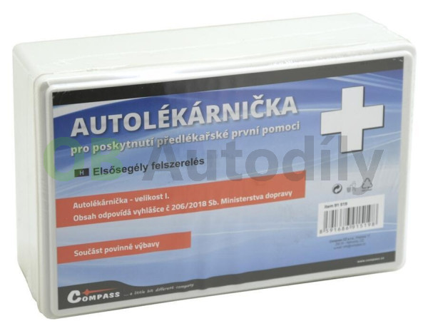 Autolékárna I. 216/2010 sb. MD plastová krabička - Compass