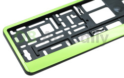 Barevná podložka pod SPZ Compass - Green Strip