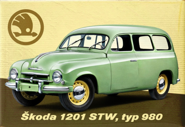 MAGNETKA ŠKODA 1201 STW typ 980