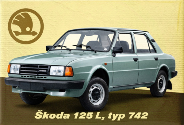 MAGNETKA ŠKODA 125 L typ 742