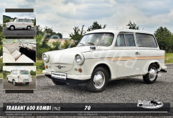 POHLEDNICE č.70 - TRABANT 600 KOMBI (1963)