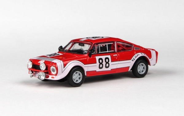 ŠKODA 200 RS (1974) - 1:43 - ABREX - RALLYE ŠUMAVA 1975 - No.88 HORSÁK + MOTAL