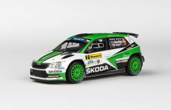 ŠKODA FABIA III R5 (2015) - 1:43 - ABREX - BARUM CZECH RALLY ZLÍN 2017 - No.2 KOPECKÝ + DRESLER