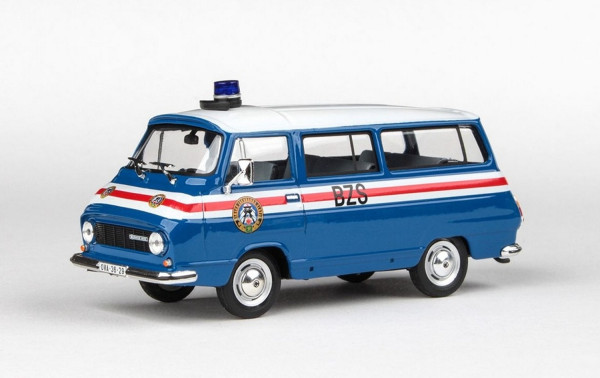 ŠKODA 1203 MIKROBUS (1974) - ABREX - 1:43 - BÁŇSKÁ ZÁCHRANNÁ SLUŽBA