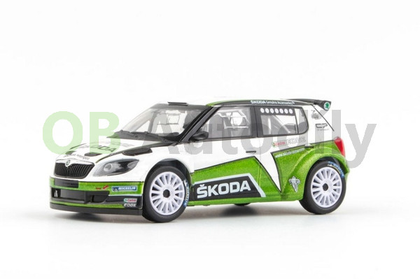 Škoda Fabia II S2000 facelift (2010)-1:43-Abrex-Škoda Motorsport 2012-asfalt