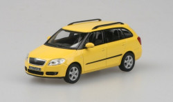 ŠKODA FABIA II COMBI (2007) - 1:43 - ABREX - Žlutá Sprint