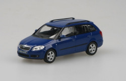 ŠKODA FABIA II COMBI (2007) - 1:43 - ABREX - Modrá Dynamic