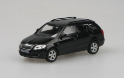 ŠKODA FABIA II COMBI (2007) - 1:43 - ABREX - Černá Magic Metalíza