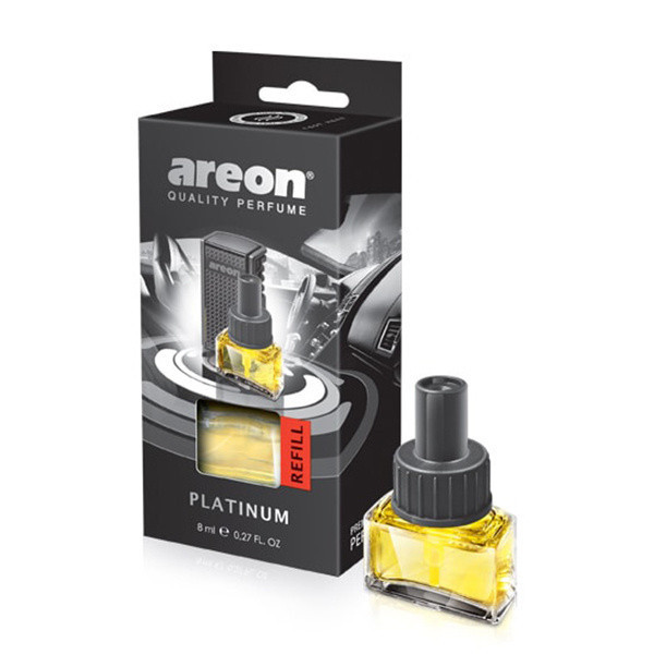 Náhradní náplň k vůni do auta AREON Car 8 ml - Platinium