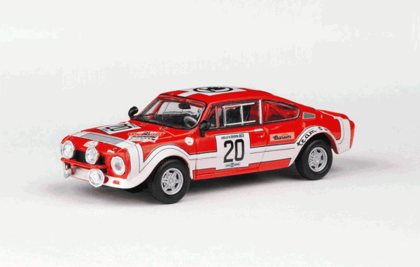 ŠKODA 180/200RS (1974) - 1:43 - ABREX - RALLYE ŠKODA 1974 - No.20