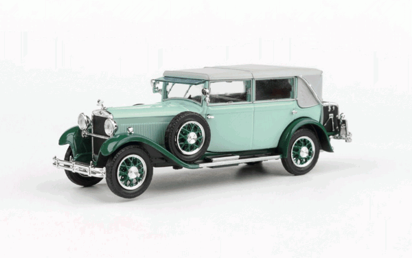 Škoda 860 (1932) - 1:43 - ABREX - zelená světlá