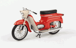 JAWA 50 PIONÝR typ 20 (1967) - 1:18 - ABREX - Červená