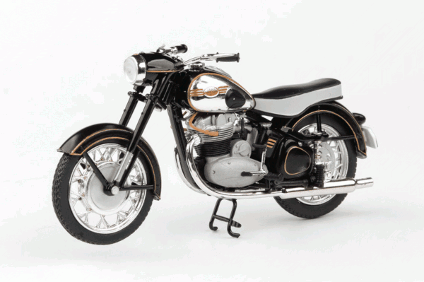 JAWA 500 OHC (1956) - 1:18 - ABREX - Černá