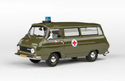 ŠKODA 1203 MIKROBUS (1974) - ABREX - 1:43 - VOJENSKÁ SANITKA