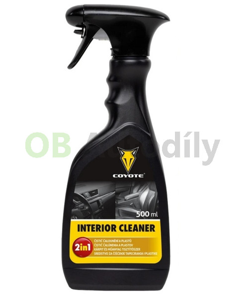 COYOTE-Čistič čalounění a plastů (sprej) 500 ml