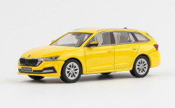 ŠKODA OCTAVIA IV COMBI (2020) - 1:43 - ABREX - Žlutá Telecom