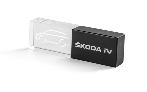 ŠKODA iV - USB DISK 32 GB ŠKODA original - černý