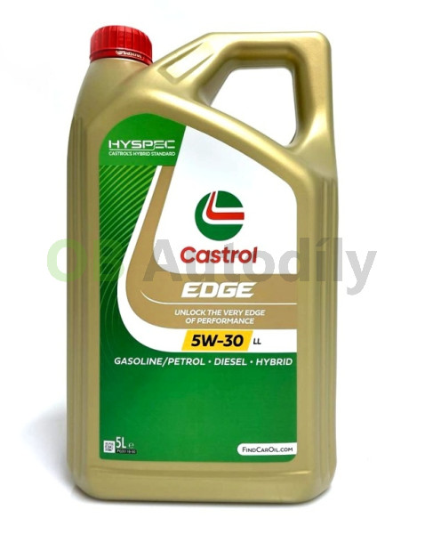 olej 5W-30 LL CASTROL EDGE TITANIUM FST - 5 litrů