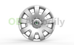 Škoda Superb II, Yeti-Ozdobný kryt kola 7Jx16 Rif original - 1 ks