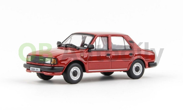 ŠKODA 120L (1984) - ABREX - 1:43 - Červeň Zemitá