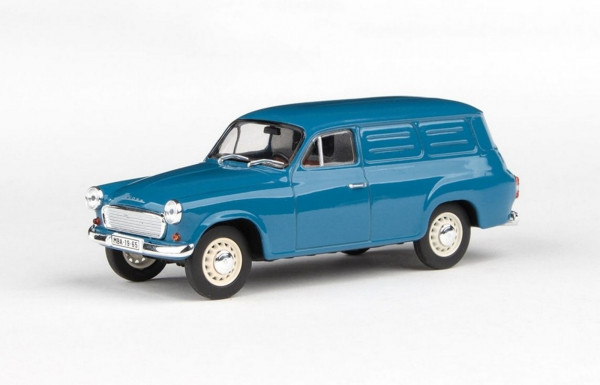 ŠKODA 1202 DODÁVKA (1965) - 1:43 - ABREX - Šedomodrá