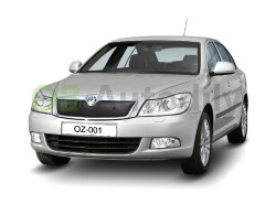 ŠKODA OCTAVIA II facelift-ZIMNÍ CLONA RIDER PŘEDNÍ MASKY - horní