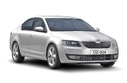 ŠKODA OCTAVIA III-ZIMNÍ CLONA RIDER PŘEDNÍ MASKY - horní