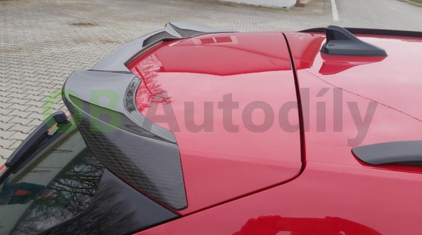 ŠKODA OCTAVIA IV COMBI-ZADNÍ SPOILER (CZ) ZADNÍCH pátých DVEŘÍ - KARBON