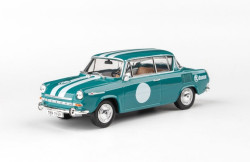 ŠKODA 1100MBX (1969) - ABREX - 1:43 - Modrozelená Tmavá - NAROZENINOVÉ EMBÉIXO